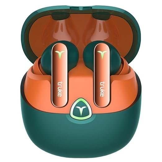 Truke BTG Flex Wireless Earbuds: Dual Pairing, 60H Battery, Low Latency Gaming