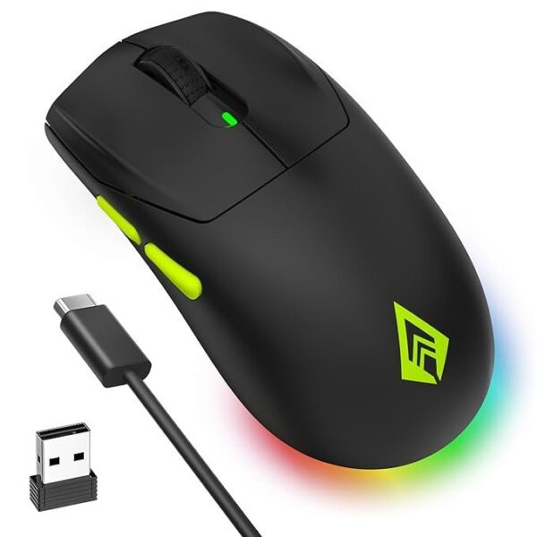Archer Tech Lab Recurve 600 Wireless Gaming Mouse (Tri-Mode, 10000 DPI)