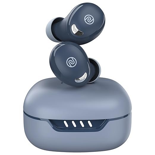Noise Buds Trance 2 TWS Earbuds - 45H Playtime, Quad Mic ENC, Low Latency (Dusk Blue)