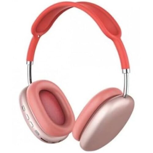P9 Wireless Over-Ear Bluetooth Headphones (Red)